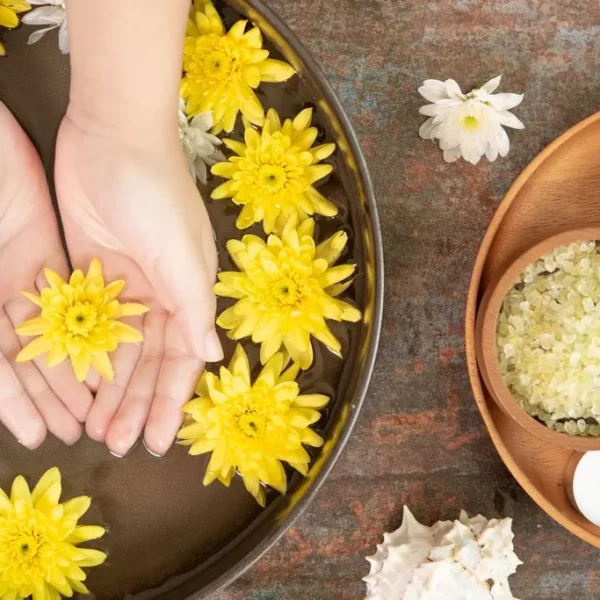 female-hands-bowl-spa-water-with-flowers-close-up-hands-spa - 1K JPEG - 1K JPEG
